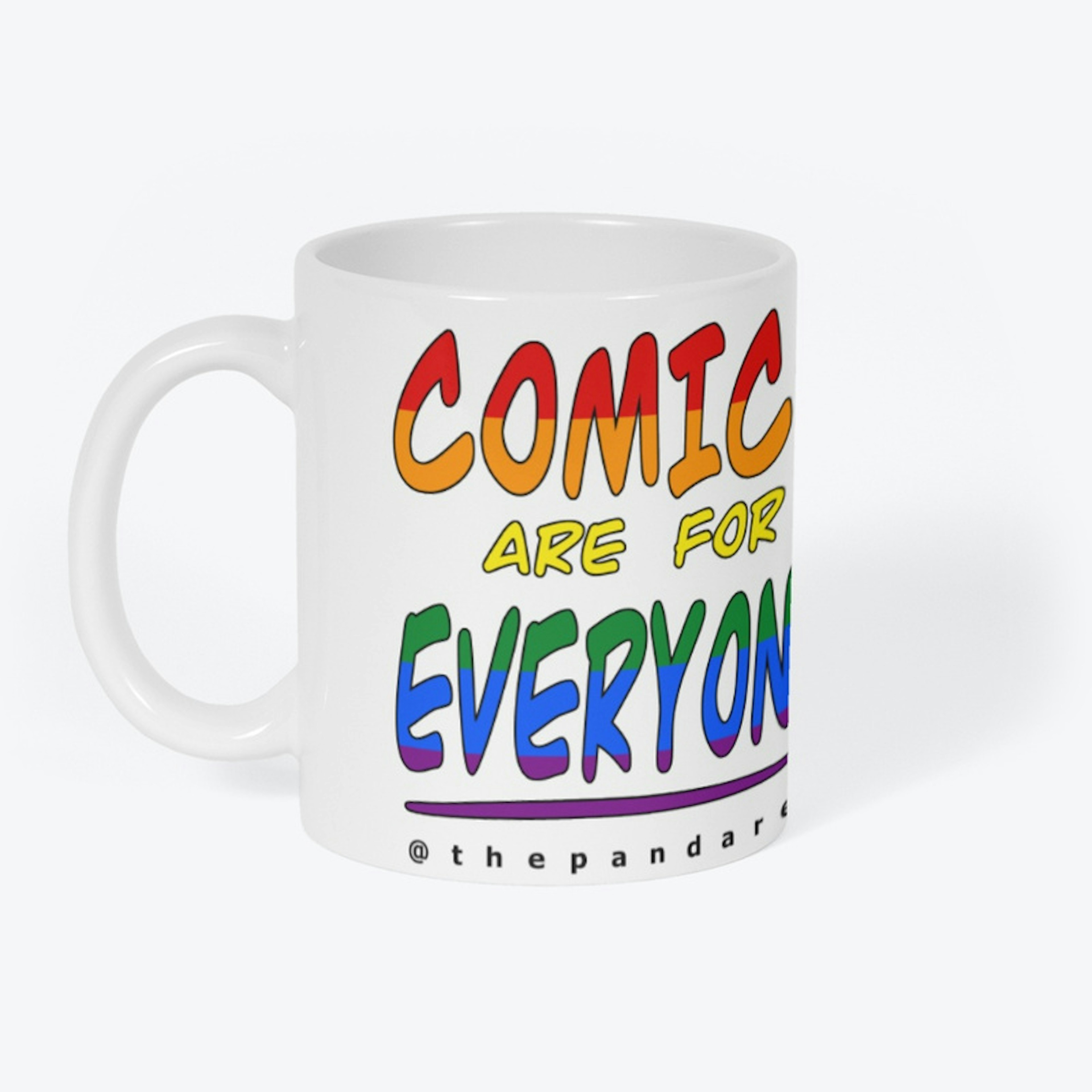 Rainbow Pride "Comics Are for Everyone"