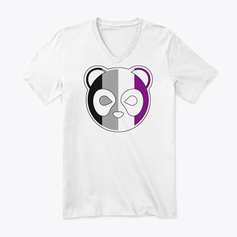  Asexual Panda Pride Logo