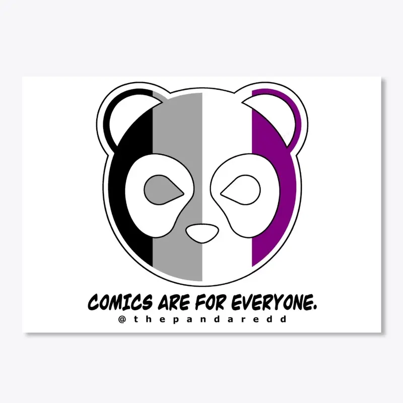  Asexual Panda Pride Logo