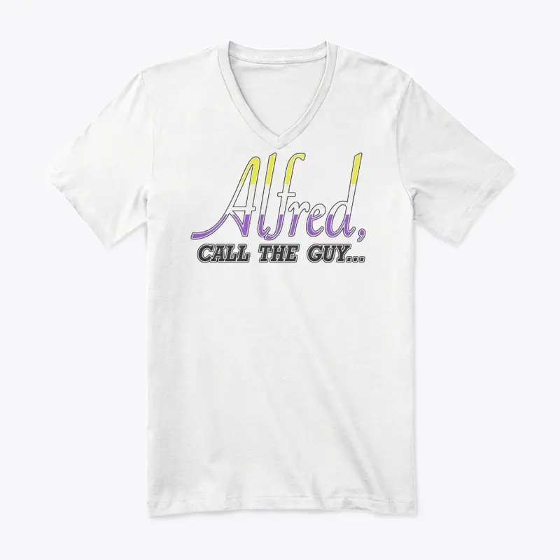 Non-Binary Pride"Alfred Call the Guy"