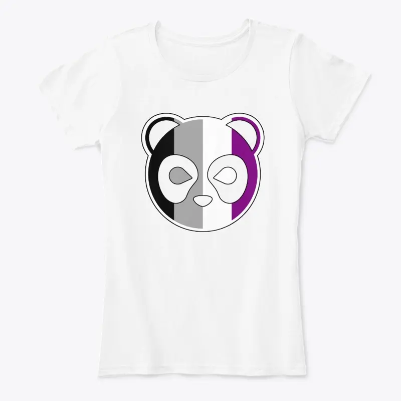  Asexual Panda Pride Logo