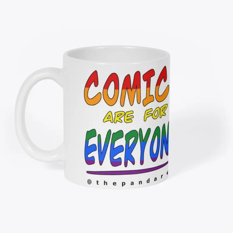 Rainbow Pride "Comics Are for Everyone"