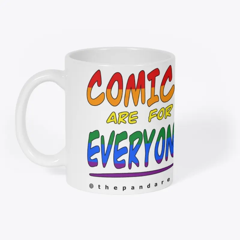 Rainbow Pride "Comics Are for Everyone"