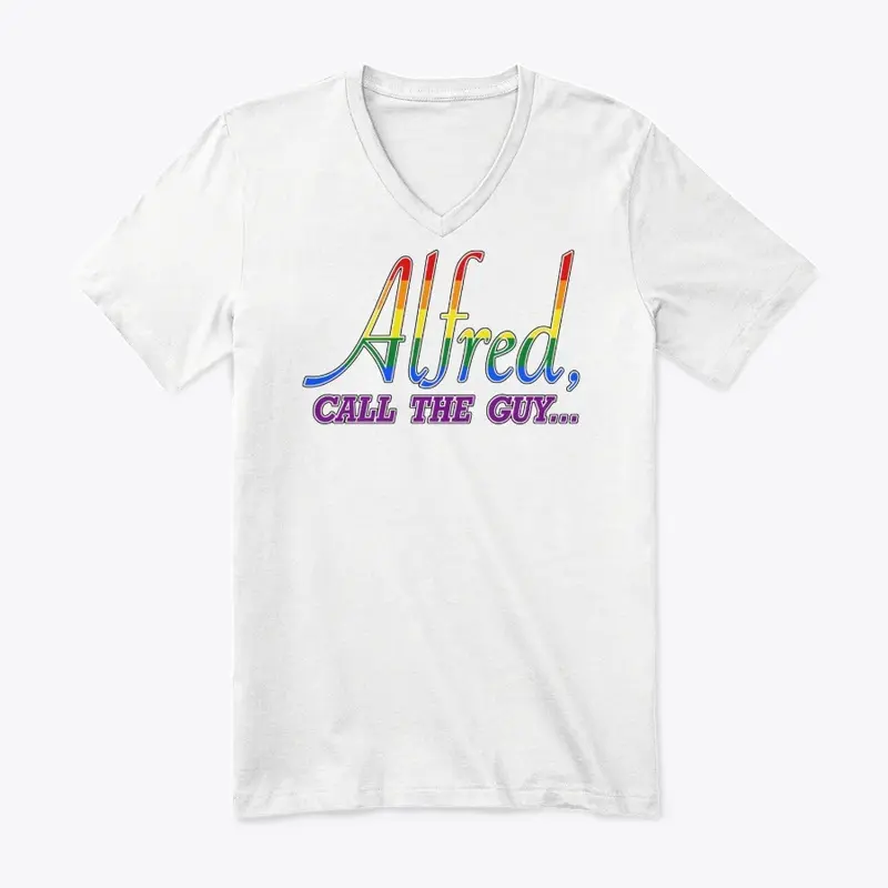 Rainbow Pride "Alfred Call the Guy"