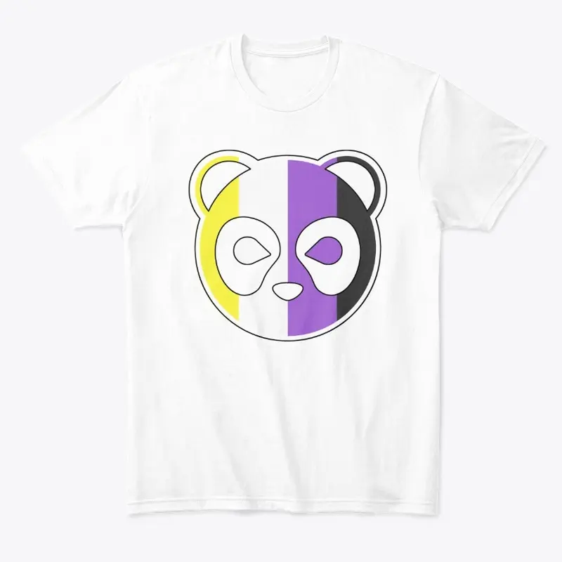 Non-Binary Panda Pride Logo