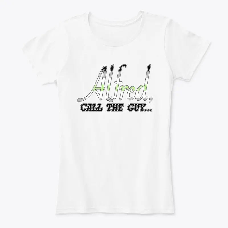 Agender Pride "Alfred call the Guy"