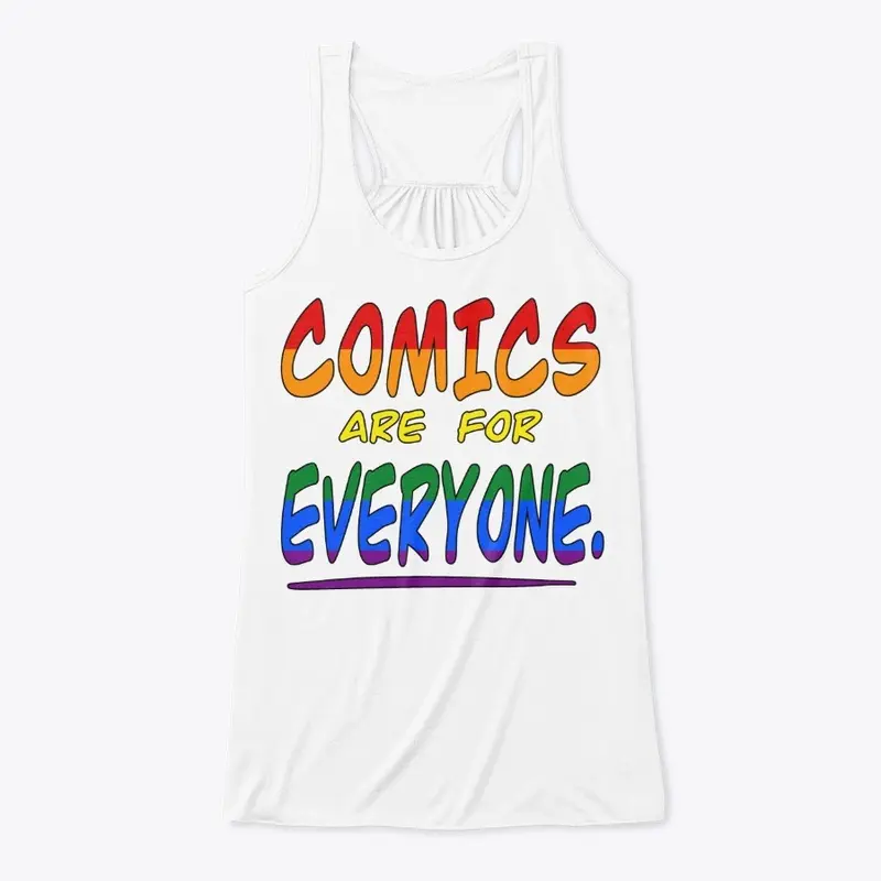 Rainbow Pride "Comics Are for Everyone"